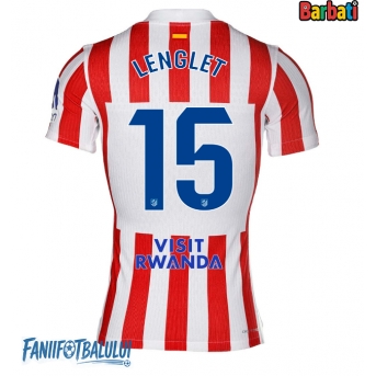 Atletico Madrid Clement Lenglet #15 Tricou Fotbal Replică 2025-26 Barbati Acasa